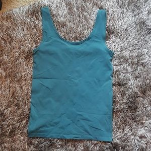 Elie Tahari teal tank top